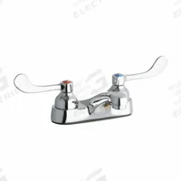 ELKAY Handle-Operated Faucet: Elkay®, Brass, Centerset, Deck, 2 Mounting Holes, 0.5 gpm Flow Rate (MPN LK402T4). Key specifications — Series: Elkay®; Brand: ELKAY.