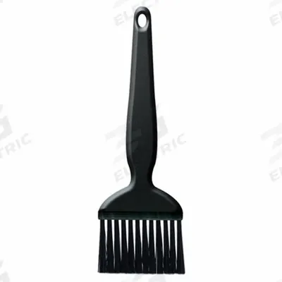 APPROVED VENDOR Antistatic Brush: 7 in Overall Lg, Natural Hair/Synthetic Conductive Fibers - Lab Brushes