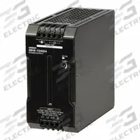 OMRON Switching Power Supply: DIN Rail, 240 W Output Power - Rated, 10 A Current - Output (MPN S8VK-T24024). Key specifications — attr1044898: Three; attr1044879: 450 to 600V DC; attr211400: OMRON.