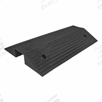 ELECTRIDUCT Drop-Over Cable Ramp: 1 Channels, 19 3/4 in Wd, 3 7/8 in Ht - 1-Channel Drop-Over Cable Ramps