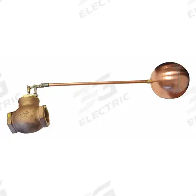 APPROVED VENDOR Float Valve Assembly: For Water Media, Straight Valve Body, Cylindrical - General Service Float Valve Assemblies