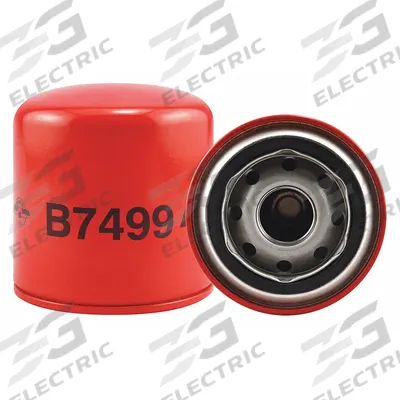 BALDWIN FILTERS Oil Filter: B7499, LF17509, M27 x 2.0 Thread Size, 3 7/8 in Overall Ht - Spin-On Oil Filters