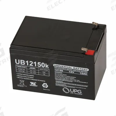 MAGLINER Battery: 3 3/4 in Overall Ht, 3 3/4 in H x 5 7/8 in W, Metal/Plastic - Batteries & Charging Equipment for Powered Hand Trucks