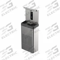 HAWS Bottle Filling Station: On-Wall, 8 gph @ 50°F, Stainless Steel, Silver, Satin (MPN 1210SF). Key specifications — Housing Material: Stainless Steel; Housing Finish: Satin; Brand: HAWS; Chilling Capacity: 8 gph @ 50°F.