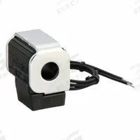 PARKER Cartridge Valve Coil: 2.23 in Overall Lg, 1.43 in Overall Wd, 1.97 in Overall Ht, 24V DC (MPN CAP024L). Key specifications — attr1224951: Double Lead Wire; attr1012059: CAP024L; attr1011635: PARKER; attr1018526: Glass Filled Rynite.