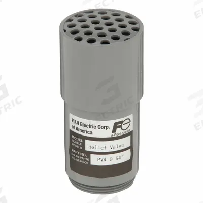 FUJI ELECTRIC Blower Relief Valve: Pressure, 46 in wc Preset Limit - Pressure & Vacuum Relief Valves for Regenerative Blowers