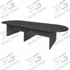 REGENCY Conference Table: Racetrack Oval, Melamine, Ash Gray, 168 in Overall Lg, 52 in Overall Wd (MPN LCTRT16852AG). Key specifications — attr987891: Slab Leg; attr987894: Melamine; attr987867: PVC; attr987857: REGENCY; attr987872: Wood.
