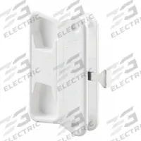 PRIME-LINE Latch and Pull: Sliding Handle and Latch Kit, 3 5/8 in Overall Ht, 3/4 in Overall Lg (MPN A 212). Key specifications — Brand: PRIME-LINE; Finish: Unfinished; Product Type: Sliding Handle and Latch Kit; Color: White.