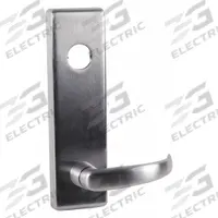 FALCON EXITS Mechanical Exit Device Trim: Chrome (MPN 510L-NL-Q US26D). Key specifications — Color: Silver; Product Type: Mechanical Exit Device Trim; Brand: FALCON EXITS; Outside Trim Type: Lever; Exit Device Style: Quantum; ADA Compliant: Yes.