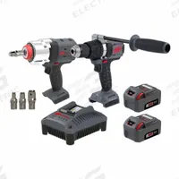 INGERSOLL RAND Tool Combination Kit: 5 Tools, Hammer Drill/Impact Wrench, 20 V DC Volt, IQV20™ (MPN IQV20-2DWDXS). Key specifications — attr1176460: Hammer Drill.