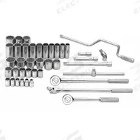 SK PROFESSIONAL TOOLS Socket Wrench Set: 1/2 in Drive, 40 Piece, 12-Point, SAE, 3/8 in to 1 1/2 in (MPN 4140). Key specifications — attr1224269: 1/2 in; attr1204638: Drive Tools Included; attr1204650: 3/8 in to 1-1/2 in; attr1204658: 15 in Fixed, Round Head Ratchet; attr1204673: Socket Bits Not Included; attr1204681: Wrenches Not Included; attr1204688: SK PROFESSIONAL TOOLS; attr1224230: Friction.