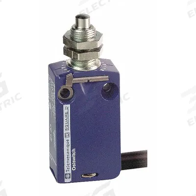 TELEMECANIQUE SENSORS Limit Switch: Plunger Actuator, Non-Metallic, Plunger - Top-Mount Plunger Limit Switches