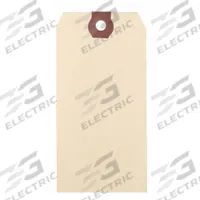 APPROVED VENDOR Shipping Tag: #7, 5 3/4 in Tag Ht, 2 7/8 in Tag Wd, 13 Points, Manila, 1,000 PK (MPN 1GYR2). Key specifications — Card Stock Thickness: 13 Points; Tag Color: Manila; Tag Material: Paper; Brand: APPROVED VENDOR.