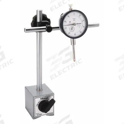 MITUTOYO Dial Indicator & Mag Base Set: 0 in to 1 in /0 mm to 25.4 mm, Inch - Dial Indicator & Base Sets