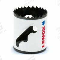 LENOX Hole Saw: 2 1/16 in Saw Dia., 3/5 Teeth per Inch, 1 1/2 in Max. Cutting Dp, 5/8-18 Thread Size (MPN 3003333L). Key specifications — attr1098070: 3/5; attr1098087: LENOX; attr1098073: 5/8-18.