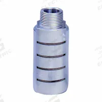 ARROW PNEUMATICS Muffler: 1/2 in BST, 1 in Hex Size, Stainless Steel, 65 dB NRR, 160°F Max Op Temp (MPN ASQF - 4MBT). Key specifications — attr124412: ARROW PNEUMATICS; attr124418: Aluminum; attr124422: Stainless Steel.