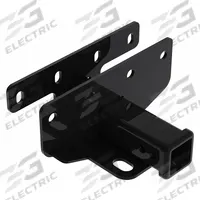 REESE Trailer Hitch: III, 3,500 lb Gross Trailer Wt Capacity, 3,500 lb Gross Vehicle Wt Capacity (MPN 76382). Key specifications — Finish: Powder Coated; Material: Steel; Installation Location: Back of Vehicle; Vehicle Make: Jeep; Vehicle Model: Wrangler JK; Drilling Required: No; Brand: REESE.