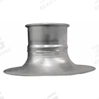Bellmouth Adapter Hood: Steel, For 8 in Duct Dia, 5 in Overall Lg, 5 in Inlet Dia, 8 in Outlet Dia (MPN 8010004360). Key specifications — Brand: NORDFAB.