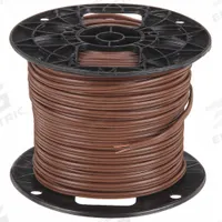 APPROVED VENDOR Lamp Cord: SPT-1, 18 AWG Conductor Size, 2 Conductors, Brown, 250 ft Lg, 300 V (MPN E3608). Key specifications — Brand: APPROVED VENDOR.