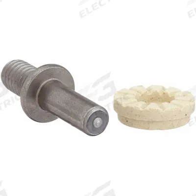 NELSON STUD WELDING INC. Weld Stud: CKL, 3/8"-16 x 1", Steel - Partially Threaded Drawn Arc Weld Studs with Collar