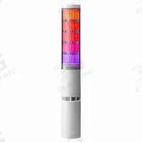 PATLITE Tower Light Assembly: 5 Tier, Sounder Tier Included, IP54, Direct Wire, 60 mm Overall Dia (MPN LA6-5DTNWB-POE). Key specifications — Manufacturer Part Number: LA6-5DTNWB-POE; Brand: PATLITE; Operating Voltage: 24V DC.