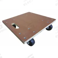 APPROVED VENDOR General Purpose Dolly: 1,000 lb, 16 in L x 16 in W x 4 in H Deck, Smooth, (4) Swivel (MPN 4UAX5). Key specifications — Brand: APPROVED VENDOR; Deck Color: Brown; Caster/Wheel Configuration: (4) Swivel; With Reinforcing Cross Brace: No; With Tow Eye: No.