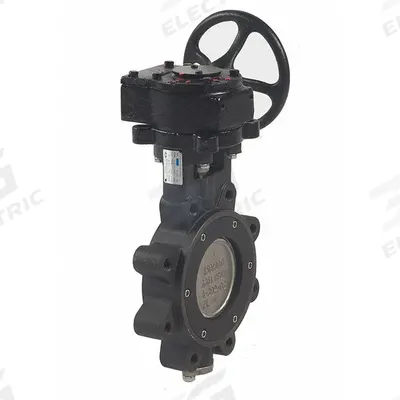 MILWAUKEE VALVE Butterfly Valve: For Water Media, 12 in Pipe Size, Lug - Carbon Steel High-Performance Butterfly Valves
