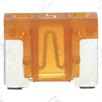 BUSSMANN Automotive Fuse: ATM-LP Series, Fast-Acting, 5 A, 32 V DC, Non-Indicating, 5 PK (MPN ATM -5LP). Key specifications — Series: ATM-LP; Brand: BUSSMANN; Fuse Profile: Low-Profile (Shorter Height).