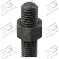 APPROVED VENDOR Fully Threaded Stud: 1 1/8"-8 Thread Size, Steel, Grade B7, Plain, 6 1/4 in Lg, 4 PK (MPN STUDI7112600/625-004BX)