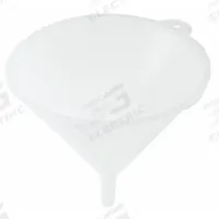 APPROVED VENDOR Funnel: LDPE, 6 L, 304.8 mm, 22.4 mm, 79.4 mm Stem Lg, White (MPN 412365-0011). Key specifications — attr1372202: Funnel; attr1372195: White; attr1372208: APPROVED VENDOR.