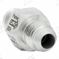 PARKER Hydraulic Check Valve: 4,500 psi, 15 gpm, 3/4 in, JIC 37° Flare (MPN DT-500-MFMF-5). Key specifications — Body Material: Steel; Outlet Connection Type: JIC 37° Flare; Brand: PARKER; Inlet Connection Type: JIC 37° Flare.