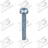 SEMS Screw: Internal Tooth, #8-32 Thread Size, 1 1/4 in Lg, Steel, Zinc-Plated, Pan, 100 PK (MPN MPPII0-801250-100P). Key specifications — Drive Size: #2.