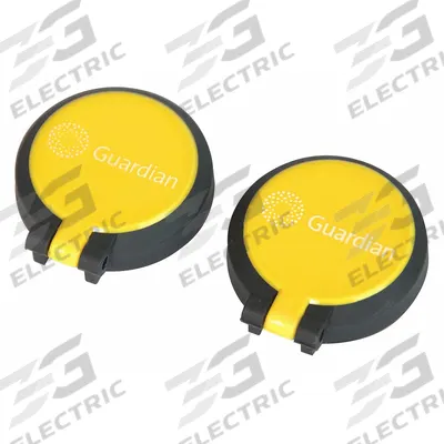 GUARDIAN EQUIPMENT Spray/Dust Cover: AP470-002YEL-R, Compatible with Guardian, Polypropylene - Eyewash Spray Head Covers