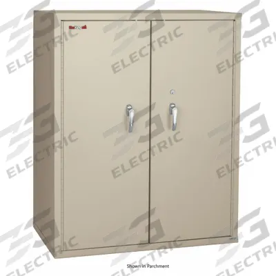 FIREKING Fire-Rated Storage Cabinet: Parchment, Gypsum, 44 in Overall Ht, 36 in Overall Wd - Fire-Resistant Storage Cabinets