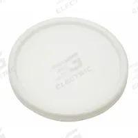 APPROVED VENDOR Pail Lid: Gasketed/Snap-On/Tear Tab, 12 1/4 in Overall Dia, White, Plastic (MPN ROP2100CVR-TT-N). Key specifications — attr1265148: Not Rated; attr1188872: APPROVED VENDOR; attr1265149: 1H2/Y27/S; attr1188855: 49EN36; attr1188854: Plastic; attr1188856: ROP2150-NP.