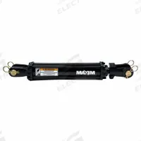 MAXIM Hydraulic Cylinder: 2 in Bore Dia., 8 in Stroke Lg, 3/8 in NPT Port Size, 1 1/8 in Rod Dia. (MPN 218300). Key specifications — attr98892: MAXIM; attr95592: Double Acting; attr1382128: 3/8 in NPT.