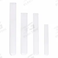 KIMBLE Test Tube: 1 mL, Test Tube, 6 mm Body Dia, 50 mm Overall Ht, Colorless, Round (MPN 73500-650). Key specifications — Graduated: No; Includes Closure: No; Body Color: Colorless; Brand: KIMBLE; Bottom Shape: Round.