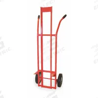 DAYTON Drum Truck: 21 in x 19 in x 55 in, Fully Assembled, For 5 gal Drum Capacity, Red (MPN 2NXC4). Key specifications — Color: Red; Assembly: Fully Assembled; Brand: DAYTON; For Drum Capacity: 5 gal.