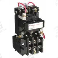GE Magnetic Motor Starter: Non-Reversing, 3 Poles, NEMA Size 00, 9 A, 240V AC Coil (MPN CR306A003). Key specifications — Brand: GE; Coil Voltage: 240V AC; Phase: Three; Signaling Features: Pilot Light; Thermal Units Required: 3 Melting Alloy Units (Not Included).