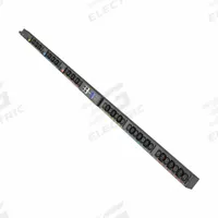 EATON TRIPP LITE PDU: Three-Phase, 120/208V AC, 42 Outlets, (18) C39/(24) C13, Metered, 0 RU (MPN EVMI2120X). Key specifications — Plug Type: NEMA L21-20P; Brand: EATON TRIPP LITE; Phase: Three-Phase; Maximum Input Voltage: 120/208V AC; Receptacle Type: (18) C39; Mounting Location: Vertical Rack; Facing: Front or Side.