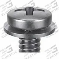 SEMS Screw: Internal Tooth, #6-32 Thread Size, 1/8 in Lg, Stainless Steel, Passivated, Pan, 50 PK (MPN 1-PPI-6C-18). Key specifications — Drive Size: #2.
