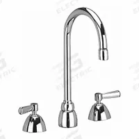 ZURN Gooseneck Kitchen Faucet: AquaSpec®, Cast Brass, Widespread, Deck, 3 Mounting Holes, 2 Handles (MPN Z831B1-XL). Key specifications — Series: AquaSpec®; Brand: ZURN.