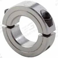 CLIMAX METAL PRODUCTS Shaft Collar: 2-Piece, Inch, Round, Clamp-On, 3/16 in Bore Dia, Aluminum, 6061 (MPN 2C-018-A). Key specifications — Brand: CLIMAX METAL PRODUCTS.