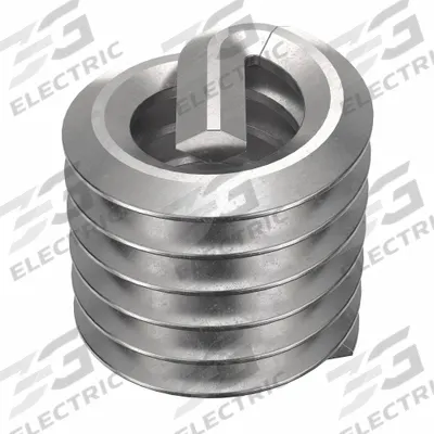HELI-COIL Helical Insert: Tangless Tang Style, Free-Running, #2-56 Thread Size, Plain - Free-Running Tangless Helical Inserts