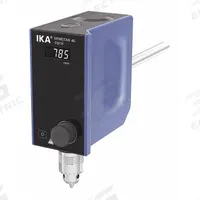 IKA Overhead Mixer: 1,000 RPM Max Speed, 40 N-cm, 30,000 cps Max Viscosity, 25 L Volume, 3.8 lb Wt (MPN 0025006569). Key specifications — Voltage: 100/240V; Maximum Torque: 40 N-cm; Mixing Speed Type: Variable; Brand: IKA; Display Type: Digital.
