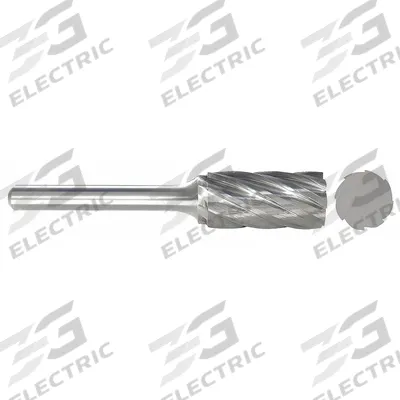 Grainger Carbide Bur: Cylinder - Aluminum-Cut Cylinder Burs