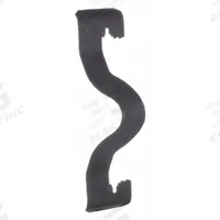 Conduit to Drop Wire Rod Clip: 3/4 in_1 in Trade Size, 1/8 in to 1/2 in, Steel, 25 lb Load Capacity (MPN BW-16). Key specifications — Manufacturer Part Number: BW-16; Compatible Conduit Trade Size: 3/4 in; 1 in; Compatible Pipe Size: 3/4 in; 1 in; Flange Thickness: 1/8 in to 1/2 in; Material: Steel; Color: Black.