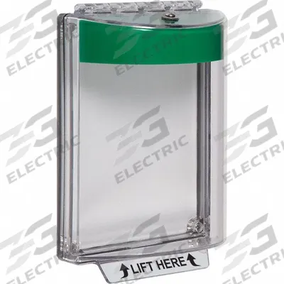 SAFETY TECHNOLOGY INTERNATIONAL Universal Stopper Cover: Polycarbonate - Covers for Alarms & Wall Fixtures
