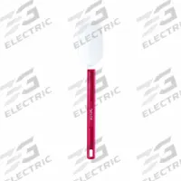 TAYLOR PRECISION PRODUCTS Sptaula: 10 in Overall Lg, Silicone Blade, Silicone Handle, Red Handle (MPN 530255710). Key specifications — Brand: TAYLOR PRECISION PRODUCTS; Blade Material: Silicone; Dishwasher Safe: Yes; Edge Style: Smooth; Handle Material: Silicone; NSF Certified: Yes; Handle Color: Red.