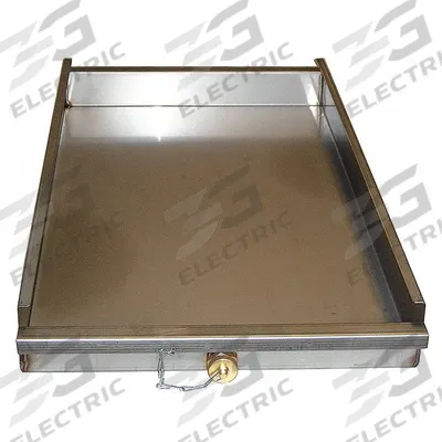 CROWN VERITY Grease Water Tray: Mfr Part # Z-7025 - Outdoor Grill Replacement Parts